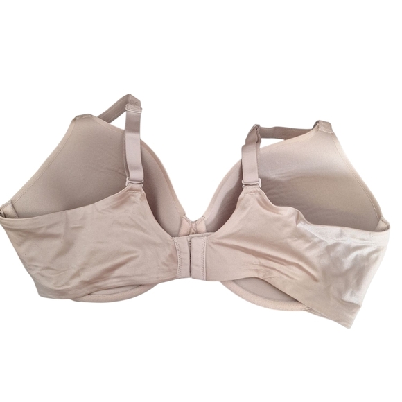 Warner's Tan Full-Coverage Bra with Molded Cups and Adjustable Straps - Picture 2 of 3